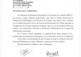 Apoyo de FEPUC a Licenciados